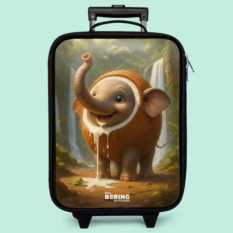 Kinderkoffer - Kokosnuss Elefant — 3