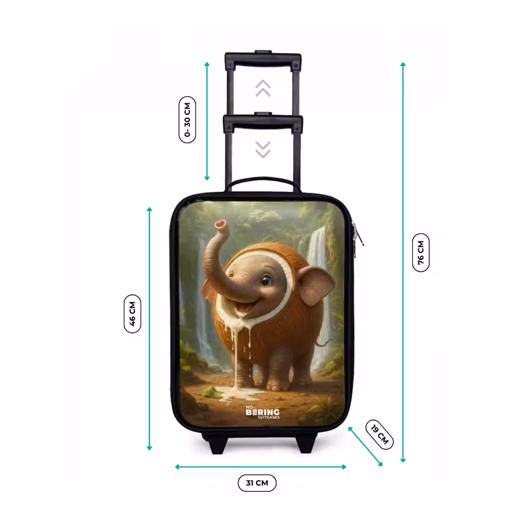 Kinderkoffer - Kokosnuss Elefant — 7