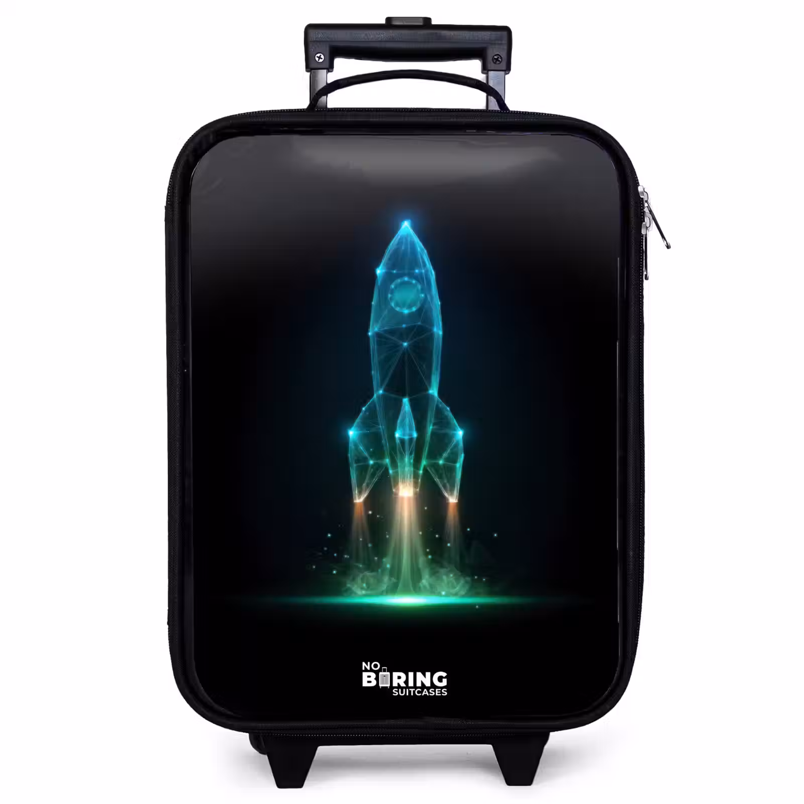 Kinderkoffer - Start einer Rakete im Neon-Stil — 1