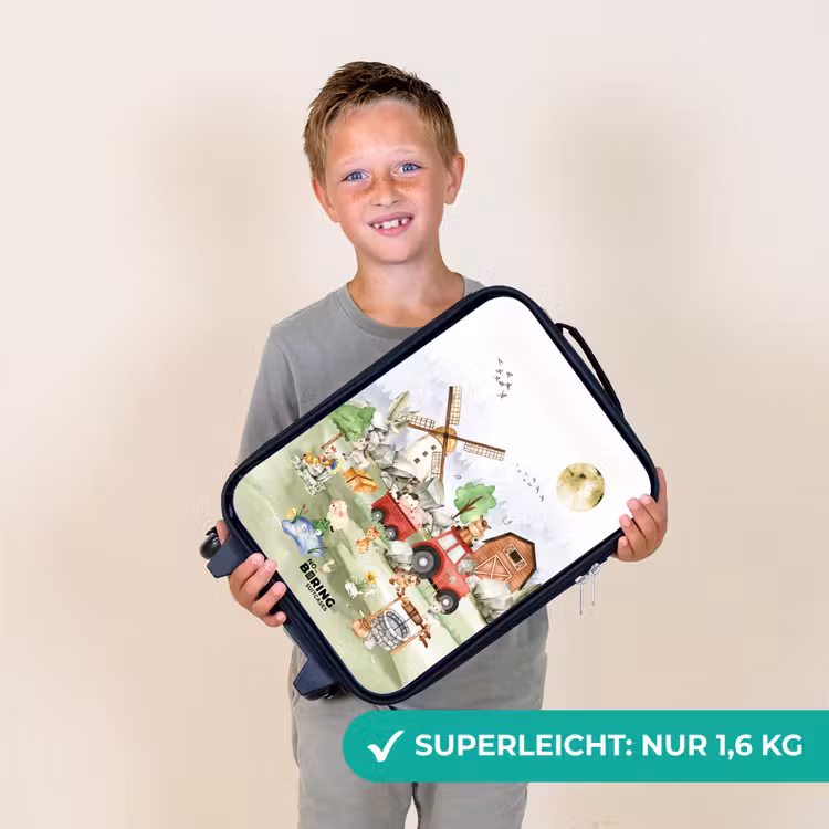 Kinderkoffer - Tiere auf einem Bauernhof — 2