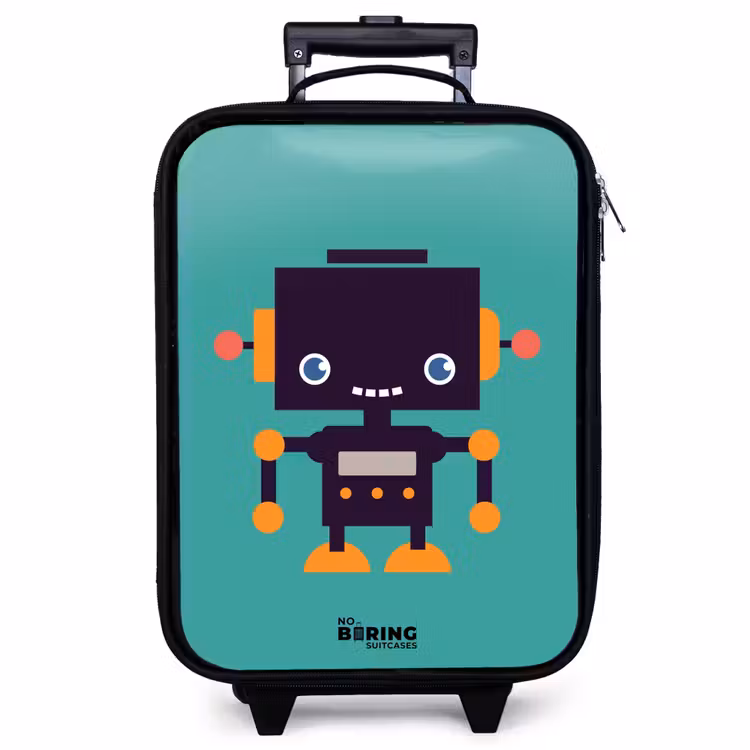Kinderkoffer - Grüner Roboter — 1