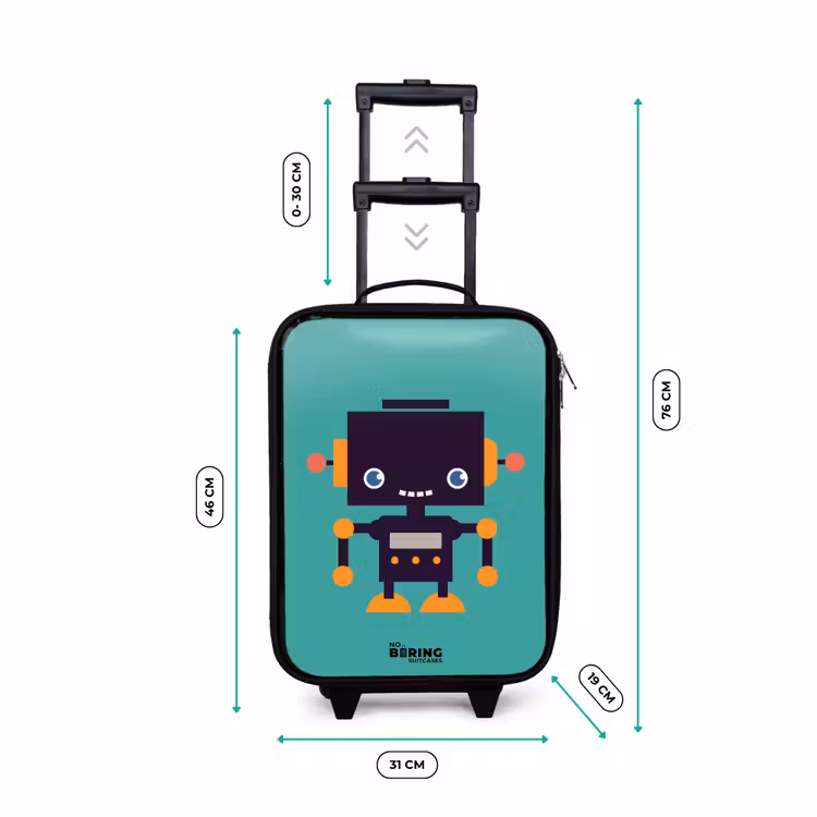 Kinderkoffer - Grüner Roboter — 7