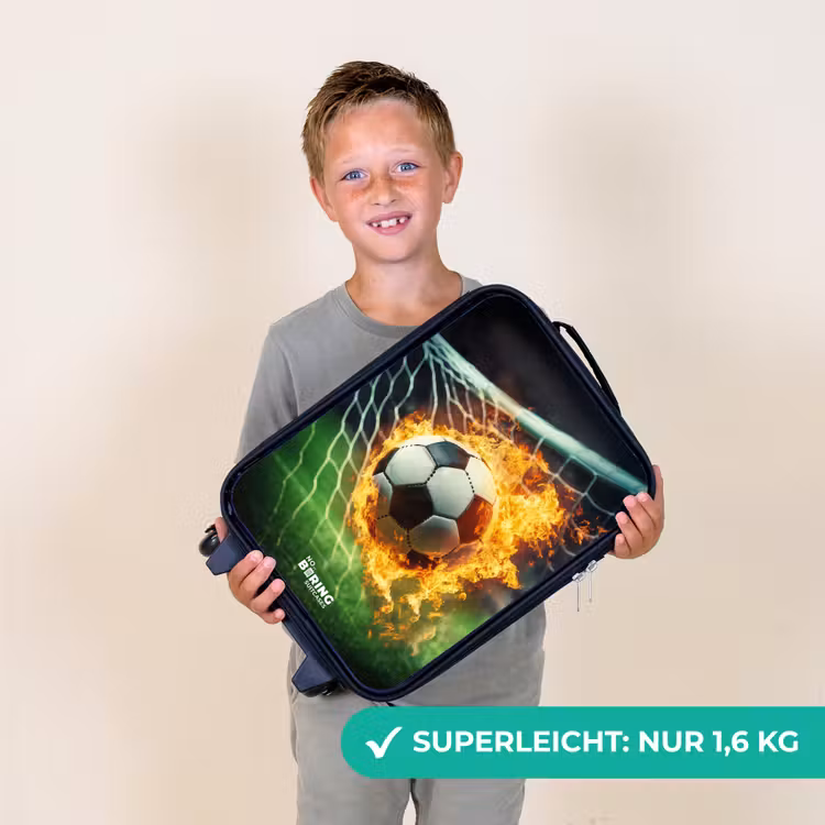 Kinderkoffer - Feuerfußball im Tornetz gefangen — 2