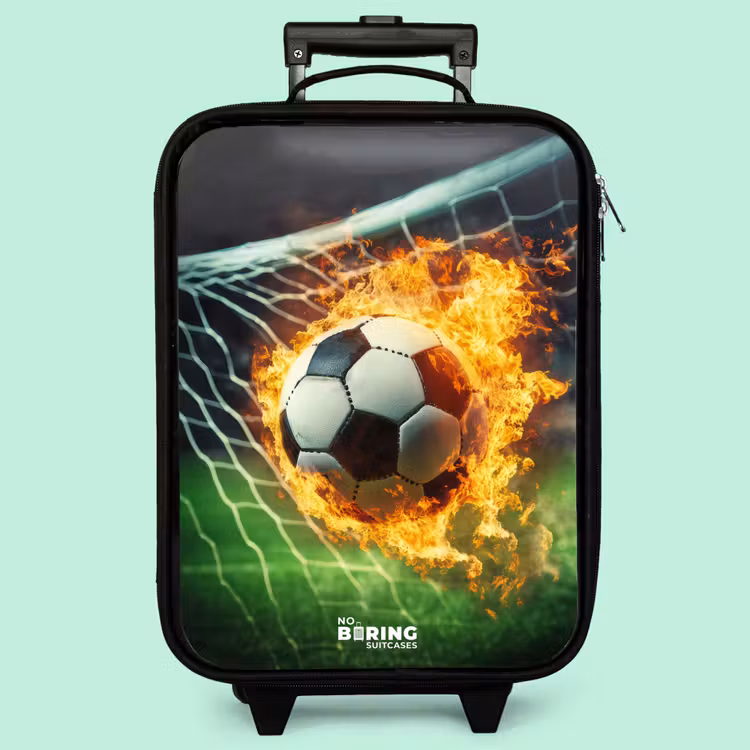 Kinderkoffer - Feuerfußball im Tornetz gefangen — 3
