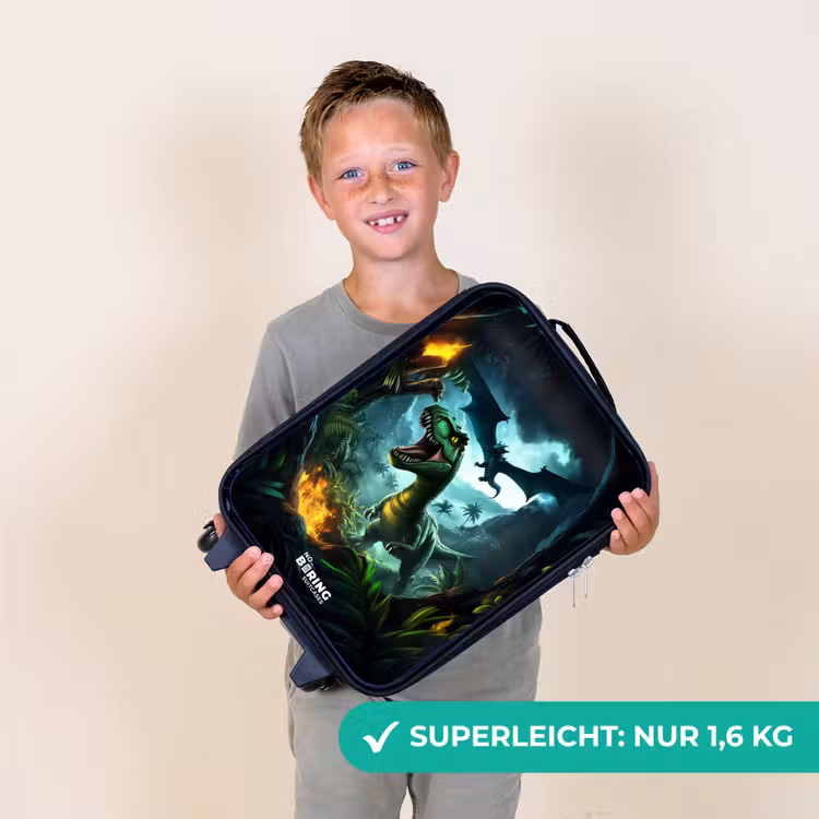Kinderkoffer - Dinosaurier und Drache im feurigen Dschungeltal — 2