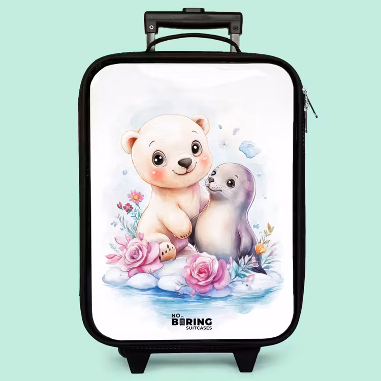 Kinderkoffer - Eisbär und Robbe auf einer Eisscholle — 3