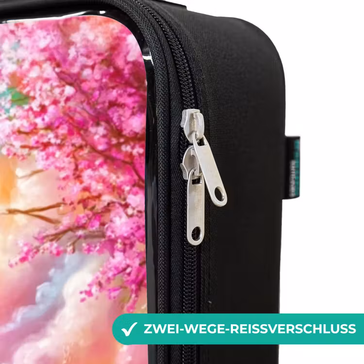 Kinderkoffer - Kleines Reh mit einem Lamm in einem pastellfarbenen Blumenfeld — 6