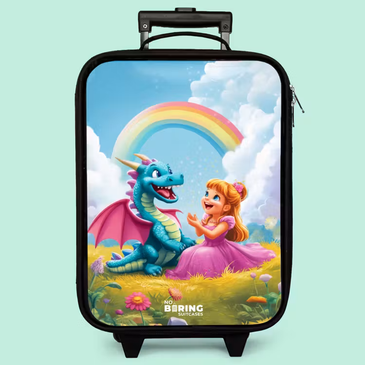 Kinderkoffer - Prinzessin und Dino in einer bunten Welt — 3