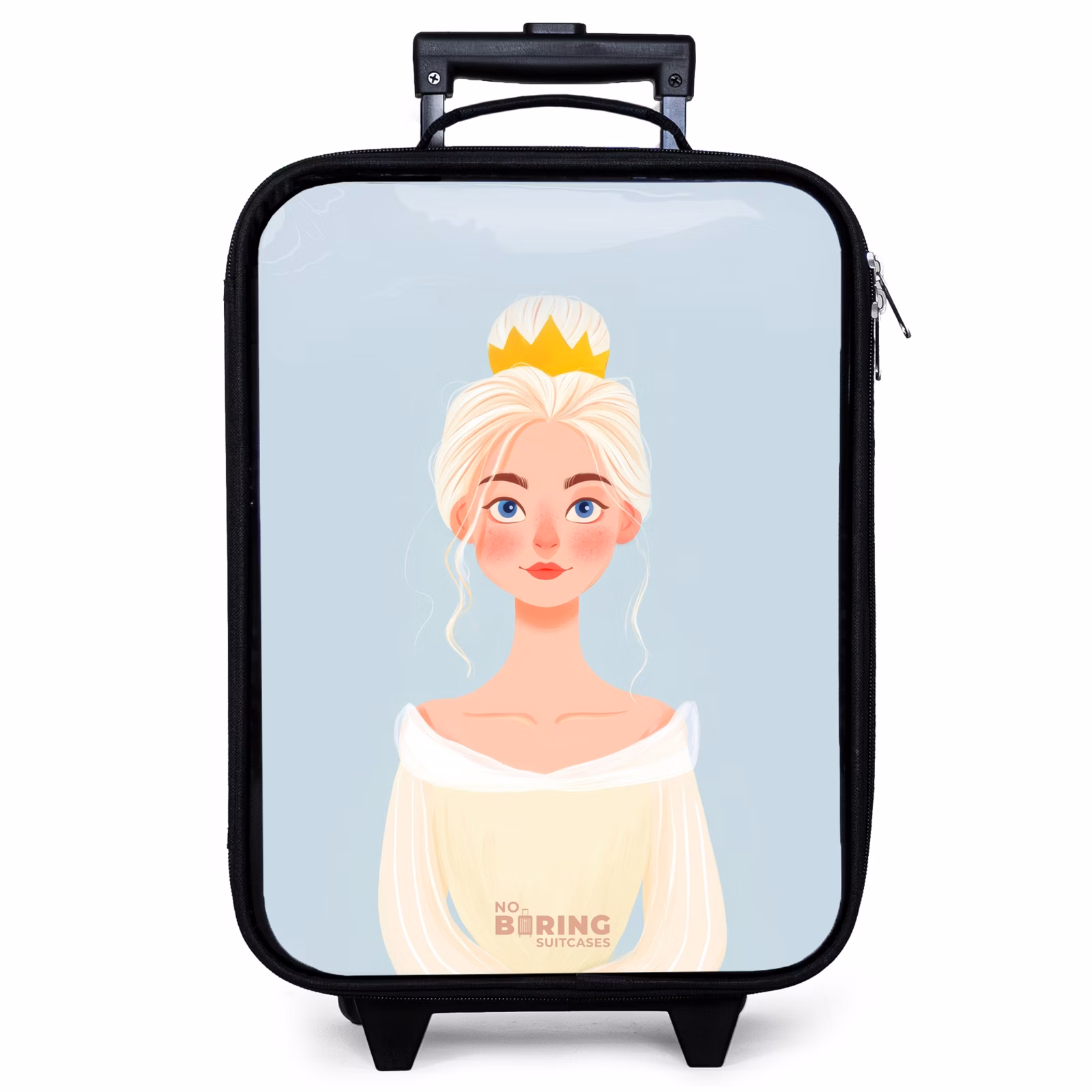Kinderkoffer - Prinzessin mit goldener Krone - Blau — 1