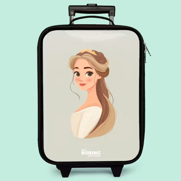 Kinderkoffer - Prinzessin mit Diadem - Grün — 3