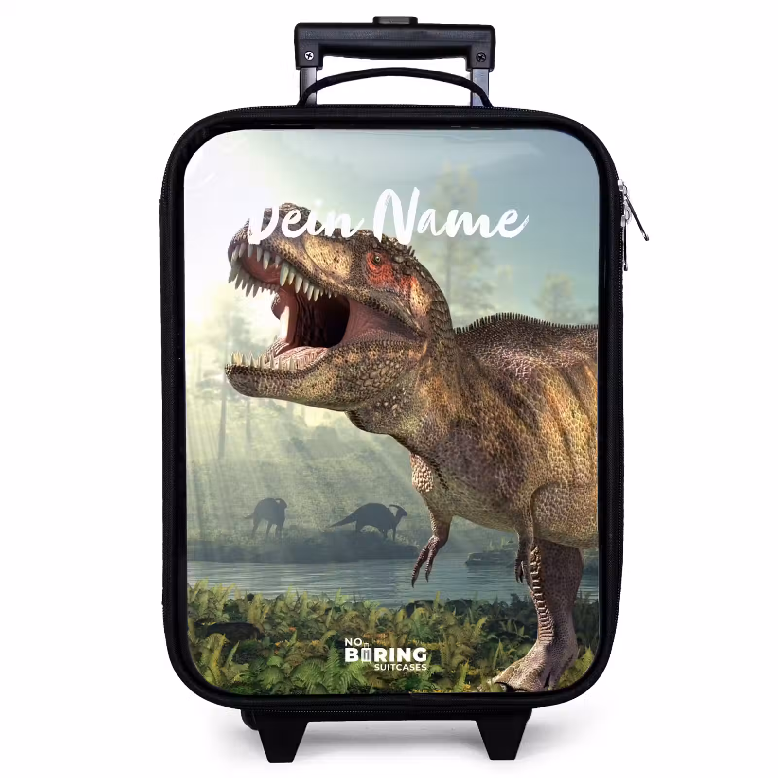 Kinderkoffer - Schwarz - Thijs Tyrannosaurus — 1