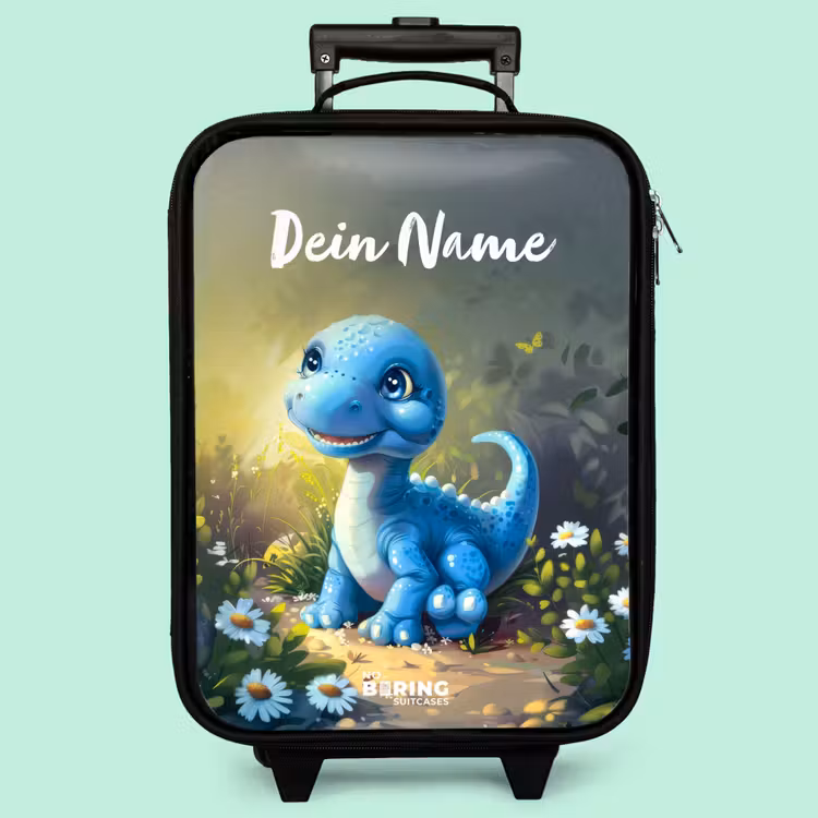 Kinderkoffer - Schwarz - Branco Brontosaurus — 3
