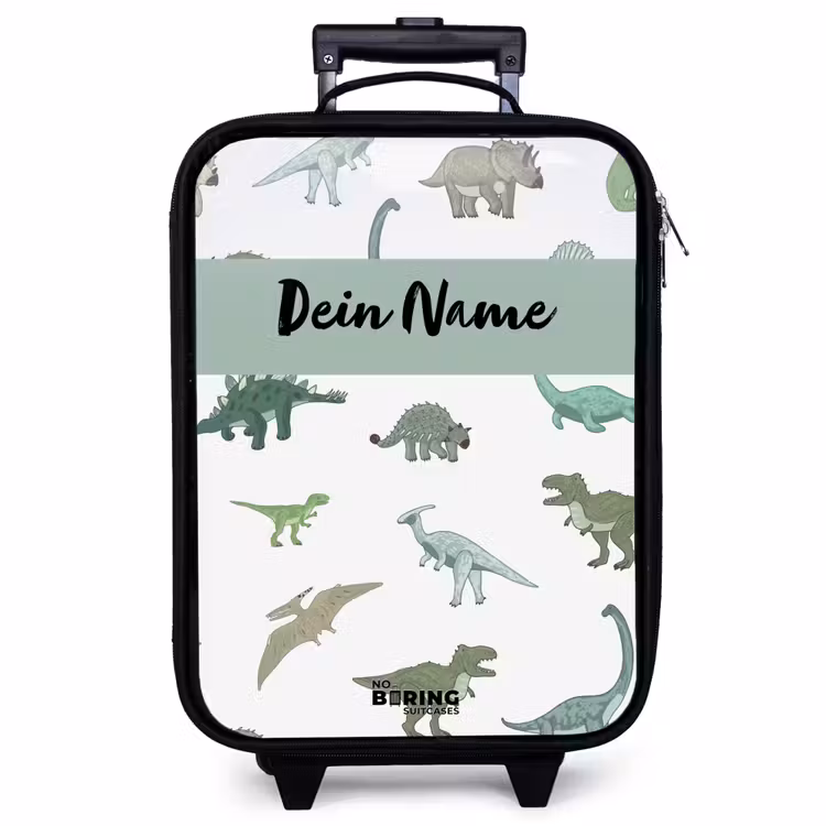 Kinderkoffer - Schwarz - Dino-Dynastie — 1