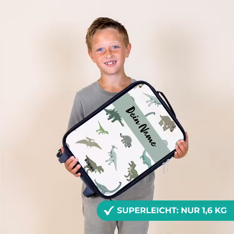 Kinderkoffer - Schwarz - Dino-Dynastie — 2