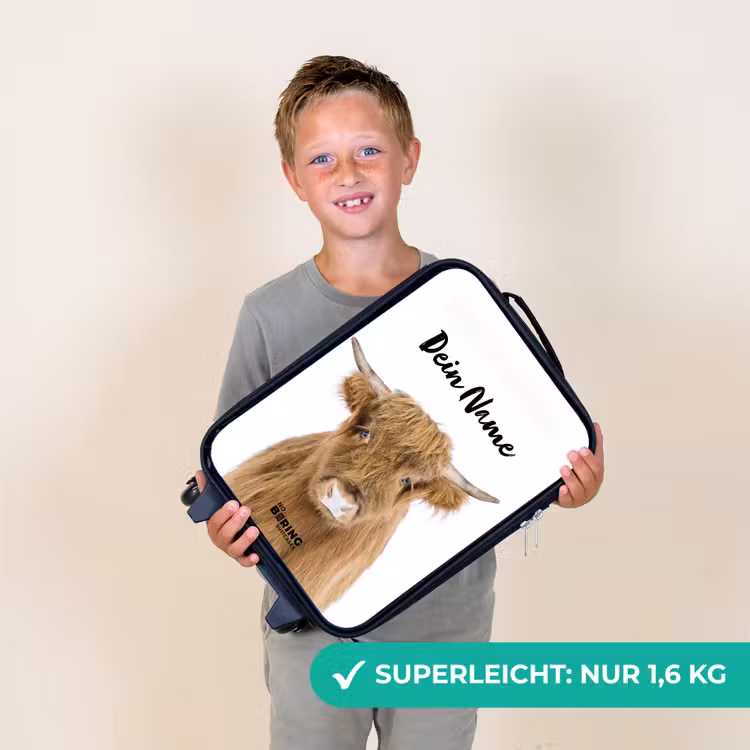 Kinderkoffer - Halbe Hooglander — 2