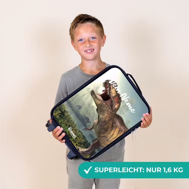 Kinderkoffer - Schwarz - Thijs Tyrannosaurus — 2