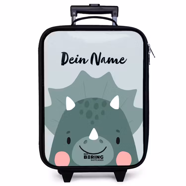 Kinderkoffer - Schwarz - Tigo Triceratops — 1