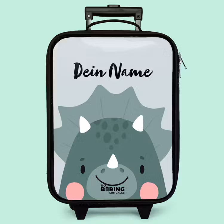 Kinderkoffer - Schwarz - Tigo Triceratops — 3