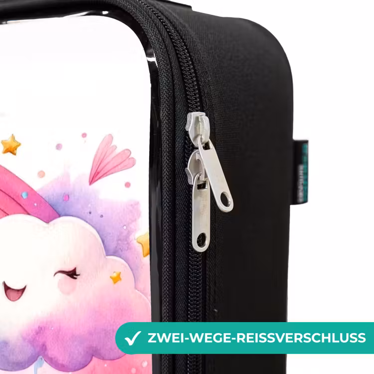 Kinderkoffer - Prinzessin auf einem Einhorn bei einem Regenbogen — 6
