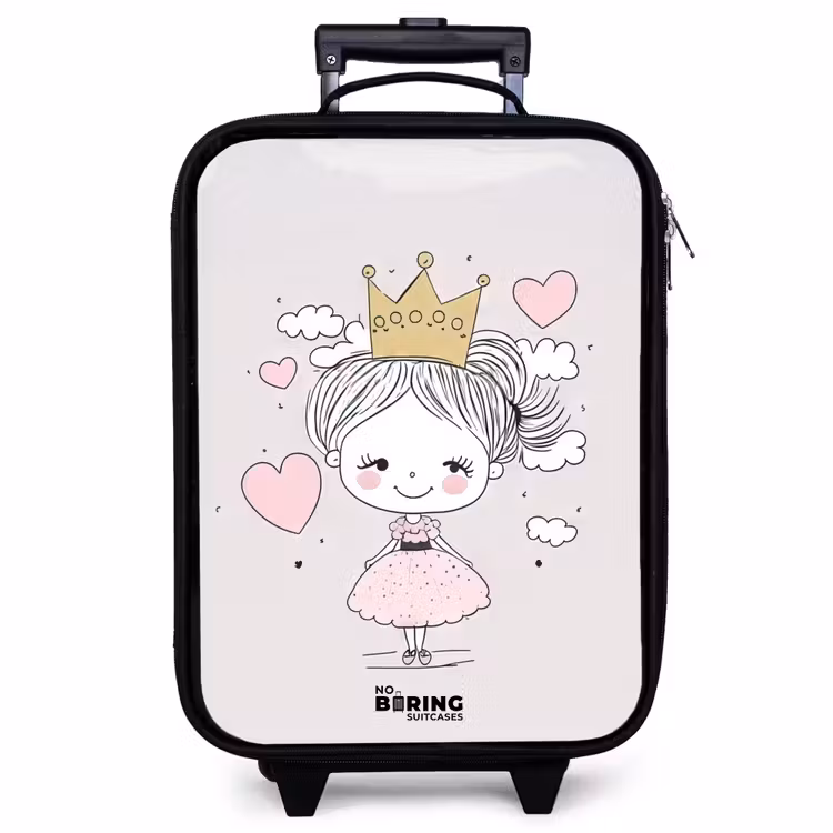 Kinderkoffer - Kleine Prinzessin mit Herzen — 1