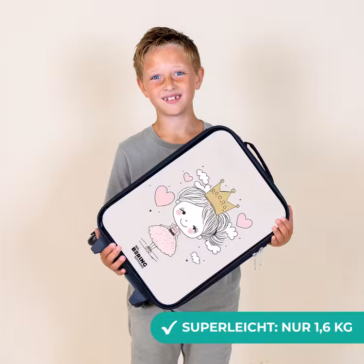 Kinderkoffer - Kleine Prinzessin mit Herzen — 2