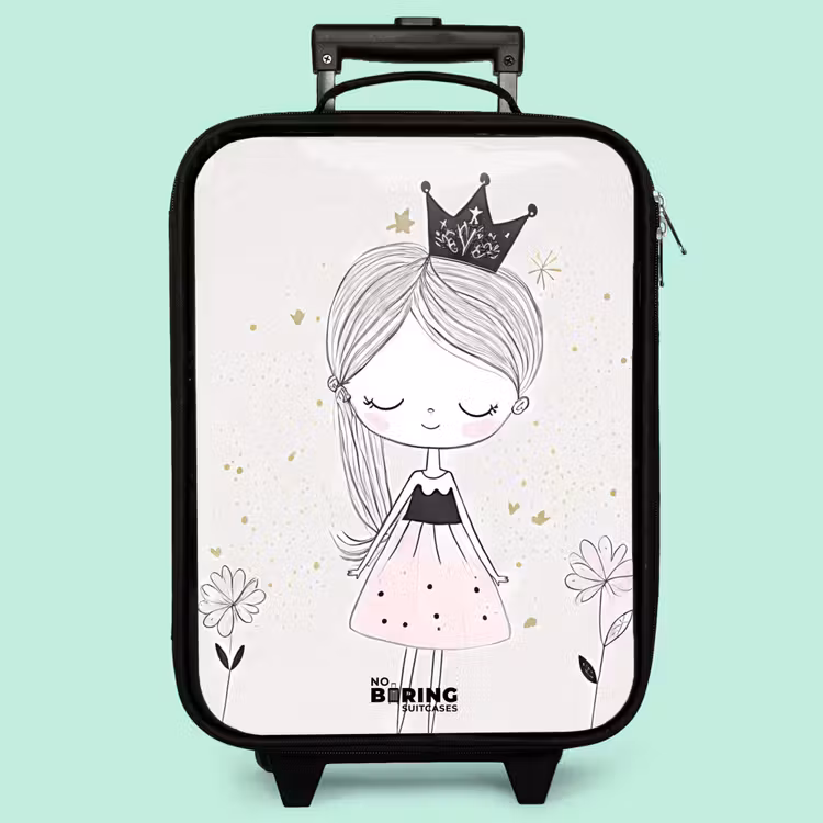 Kinderkoffer - Prinzessin mit schwarzem Kleid — 3