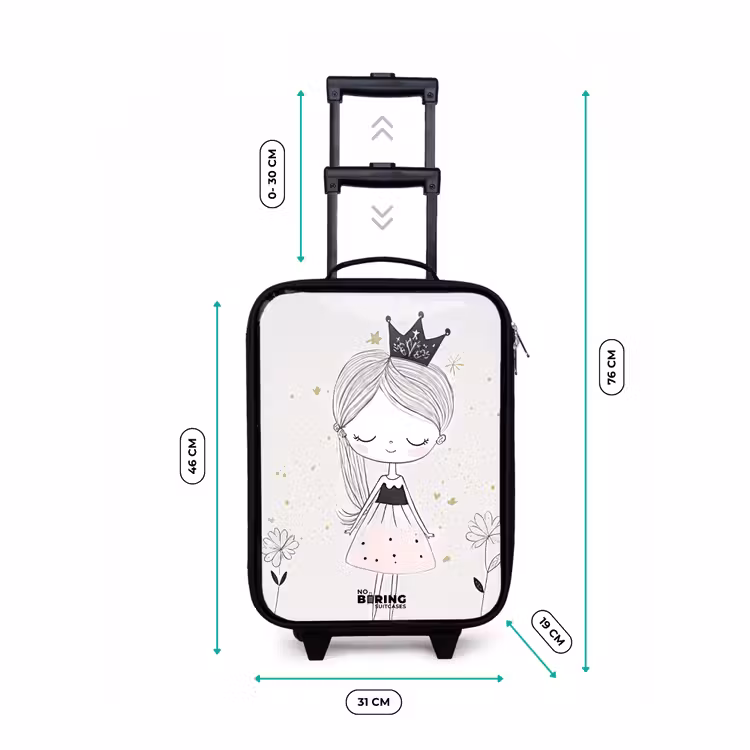 Kinderkoffer - Prinzessin mit schwarzem Kleid — 7