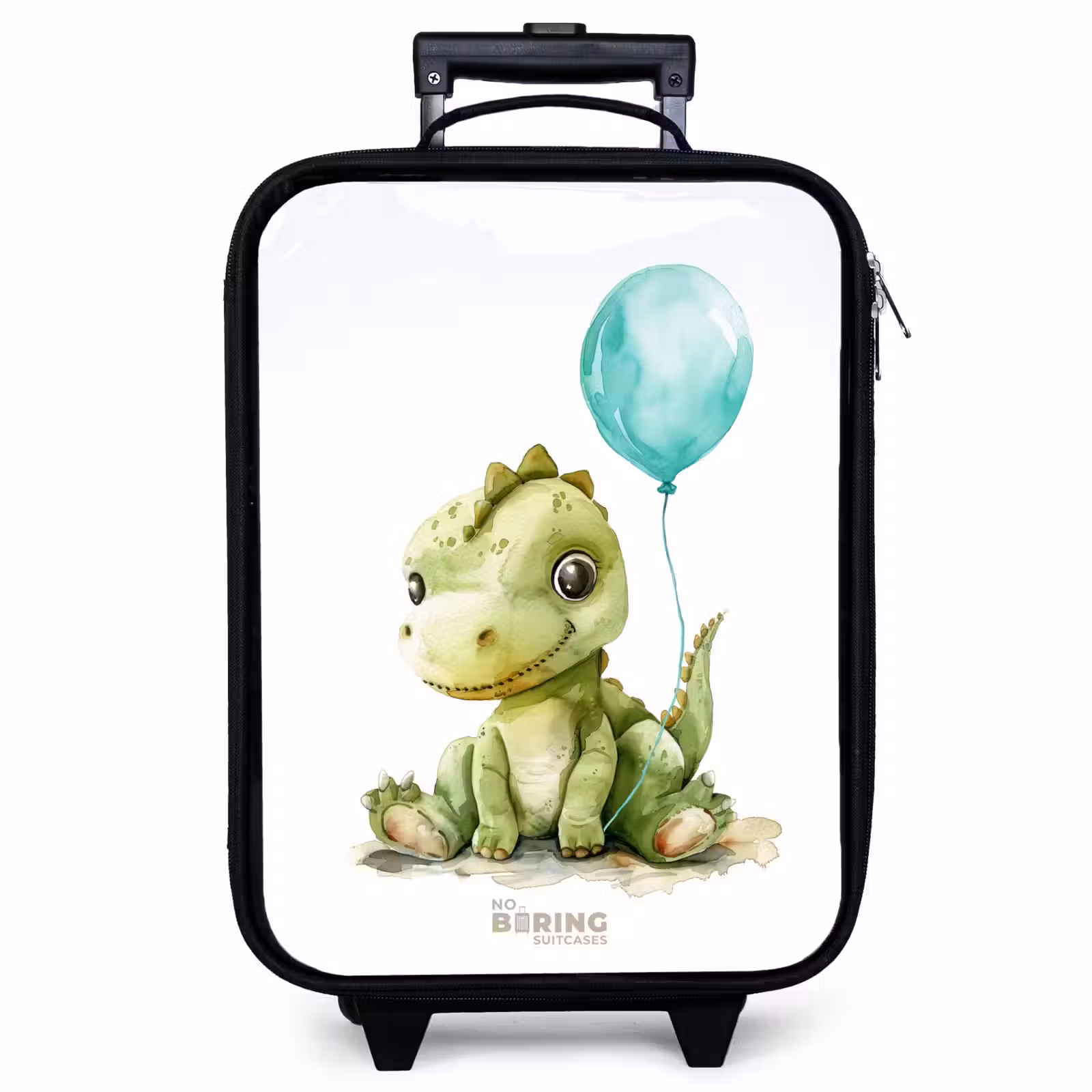Kinderkoffer - Dino mit blauem Ballon — 1
