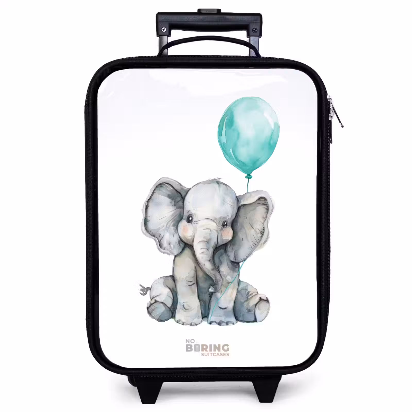 Kinderkoffer - Elefant mit blauem Luftballon — 1