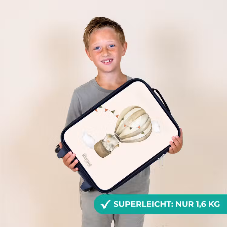 Kinderkoffer - Elefant im Heißluftballon — 2