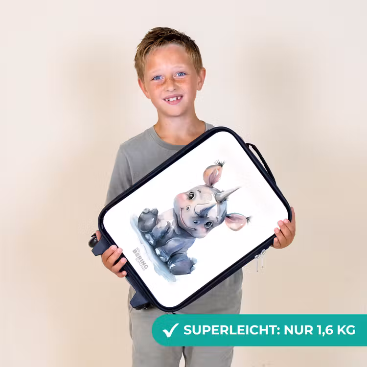 Kinderkoffer - Baby Nashorn — 2