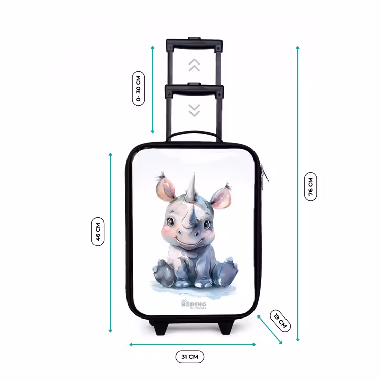 Kinderkoffer - Baby Nashorn — 7