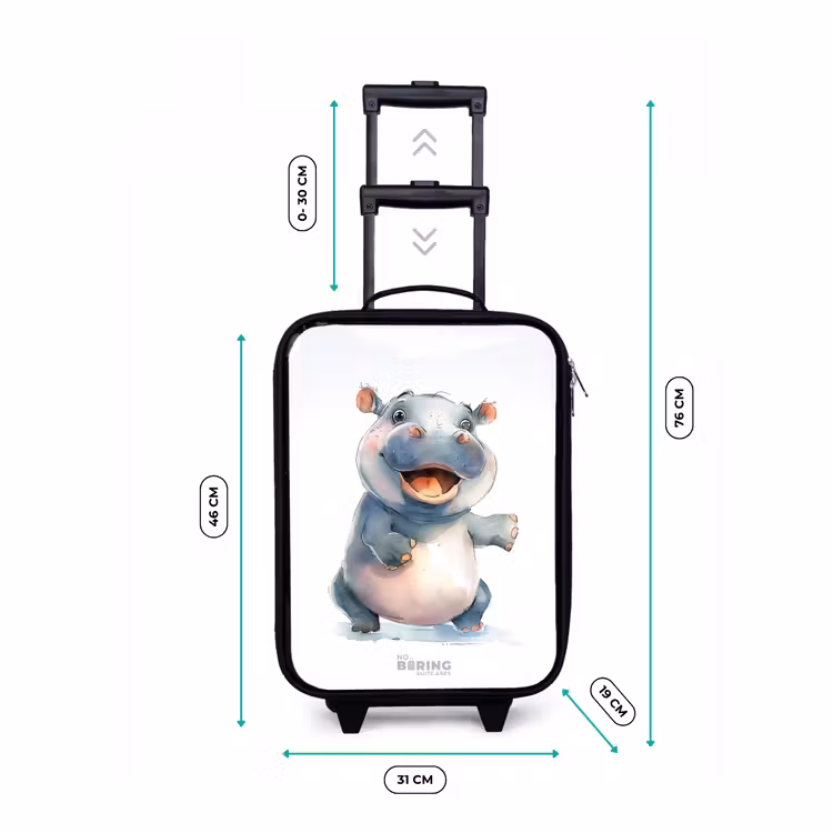 Kinderkoffer - Baby-Nilpferd — 7