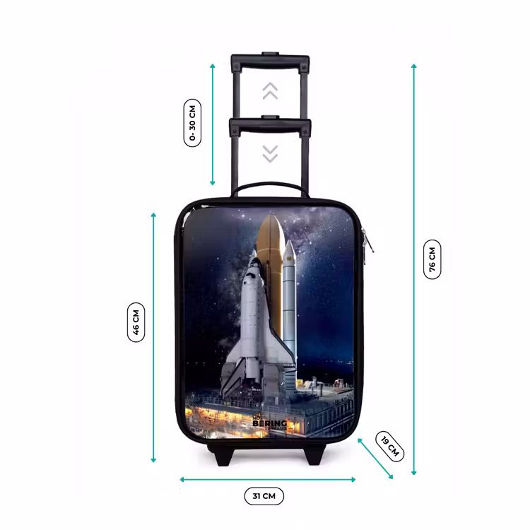 Kinderkoffer - Space Shuttle bereit zum Abheben — 6