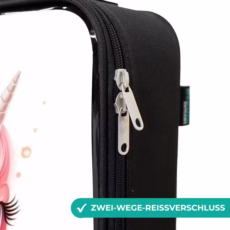 Kinderkoffer - Einhorn mit rosa Mähne — 3