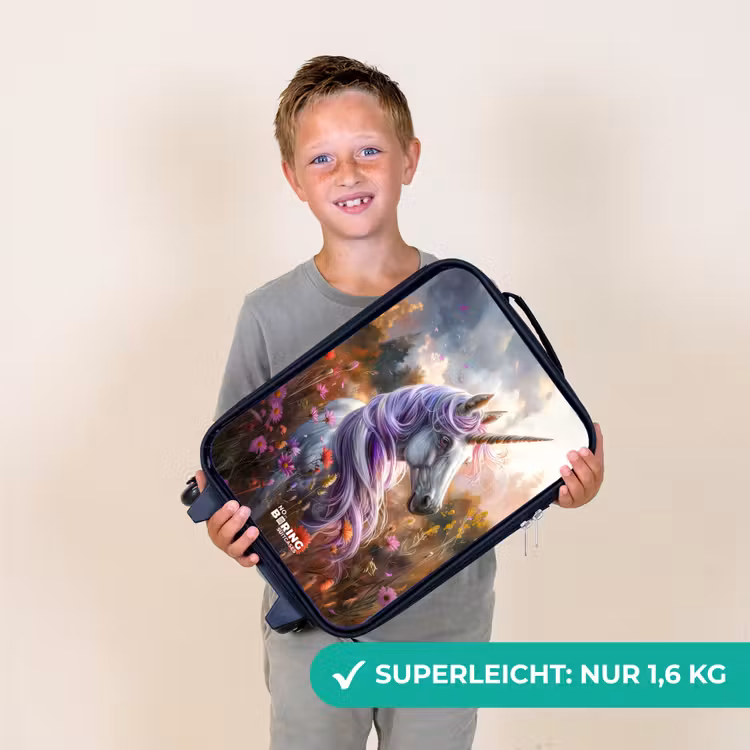Kinderkoffer - Lavendelfederhorn — 2