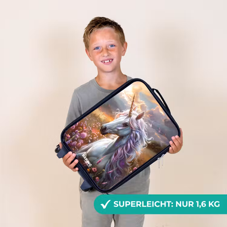 Kinderkoffer - Pastellfarbene Perle Horn — 2