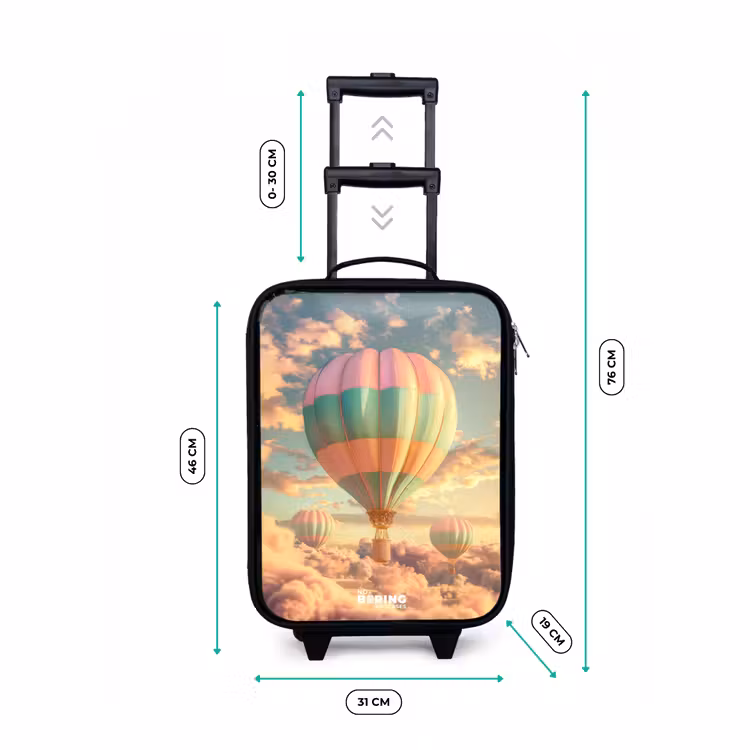 Kinderkoffer - Pastellfarbener Skyliner — 7
