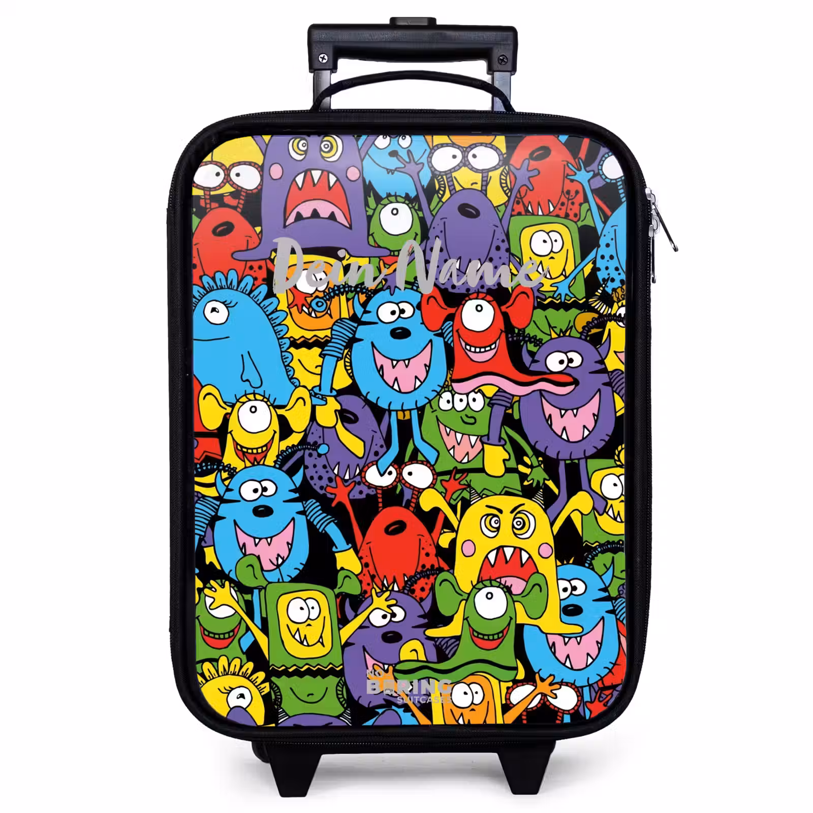 Kinderkoffer - Monster mit leuchtenden Farben — 1