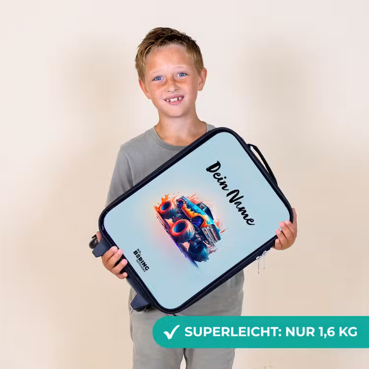 Kinderkoffer - Fierce Wheels — 2
