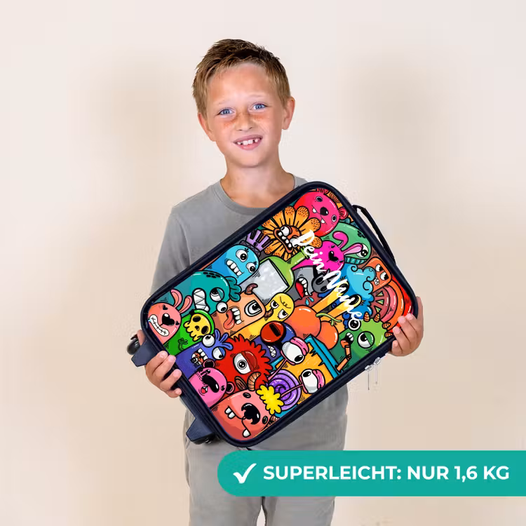 Kinderkoffer - Knallbunte Monster — 2