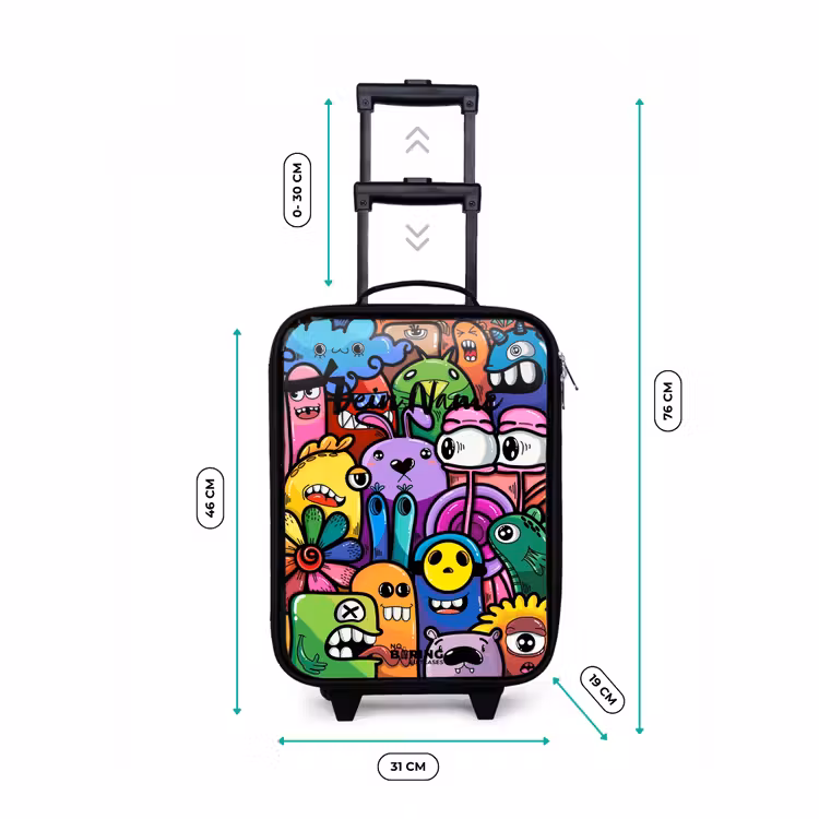 Kinderkoffer - Lustige bunte Monster — 7