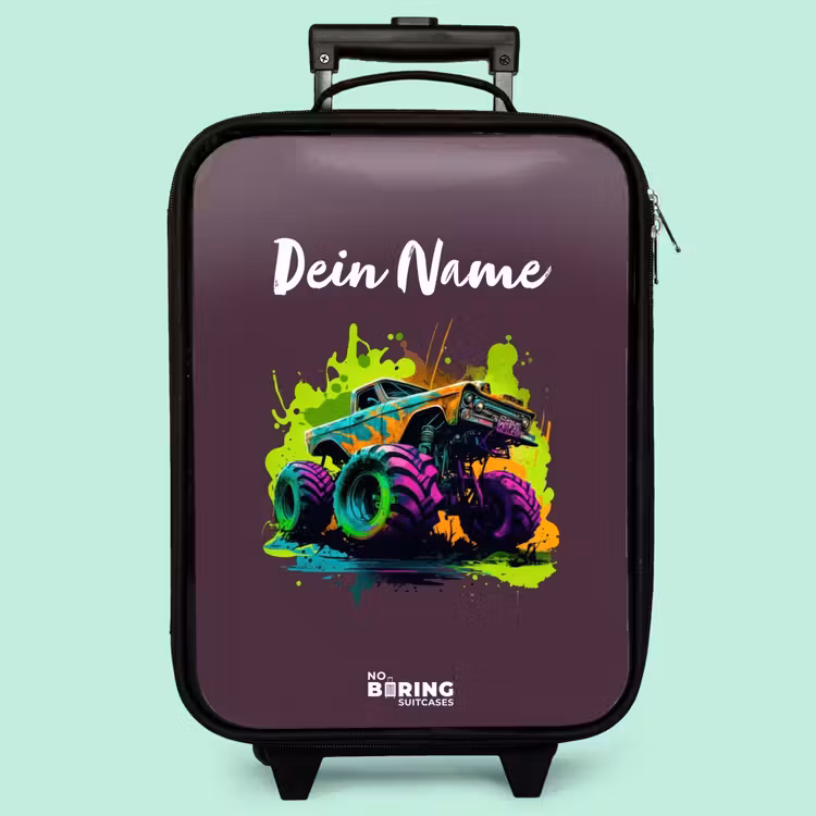 Kinderkoffer - Neon-Räder — 3