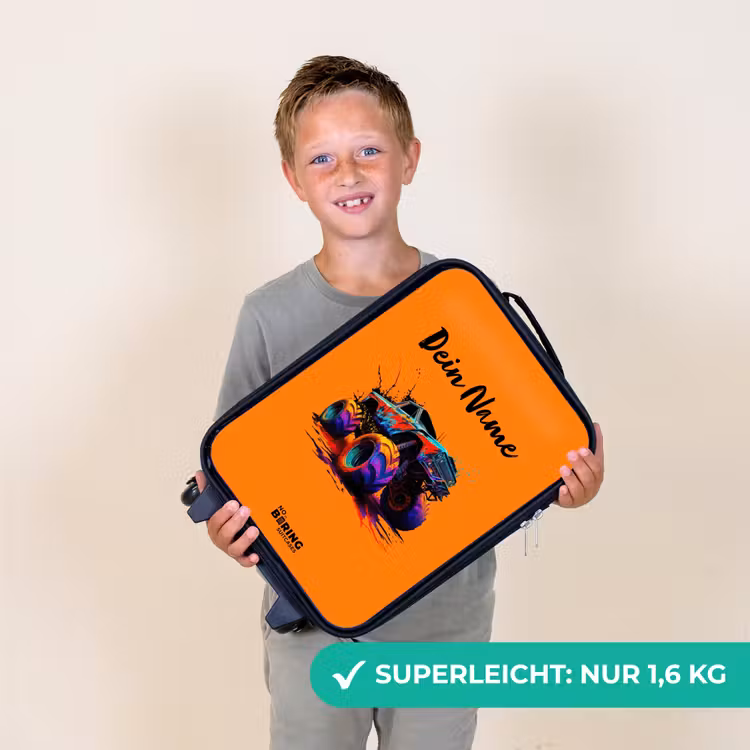 Kinderkoffer - Regenbogen-Räder — 2