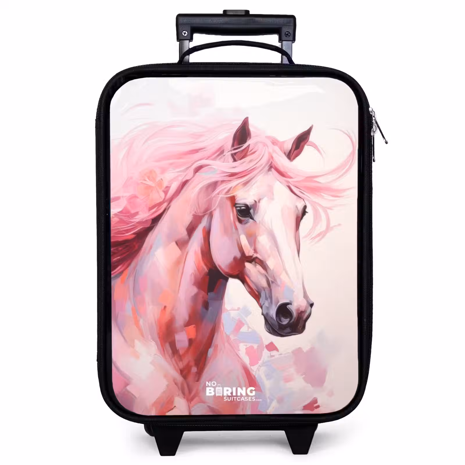 Kinderkoffer - Pferd in rosa Pastellfarben — 1