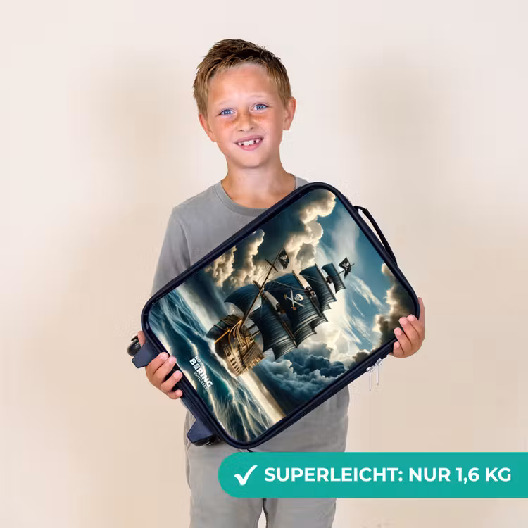 Kinderkoffer - Piratenschiff auf tosender See — 1