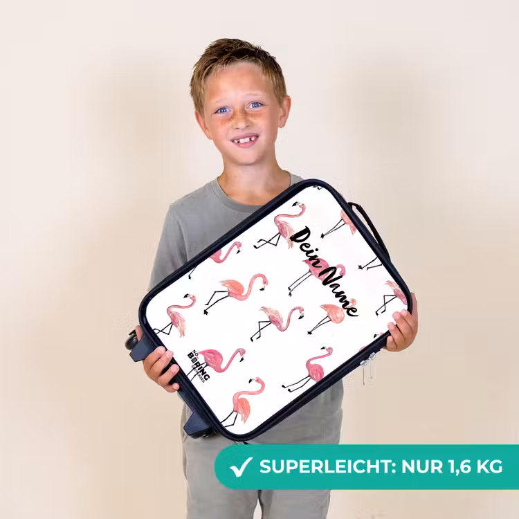 Kinderkoffer - Flamingo-Party — 2