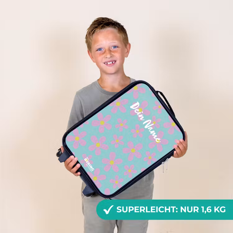 Kinderkoffer - Gänseblümchenmanie Minze — 2