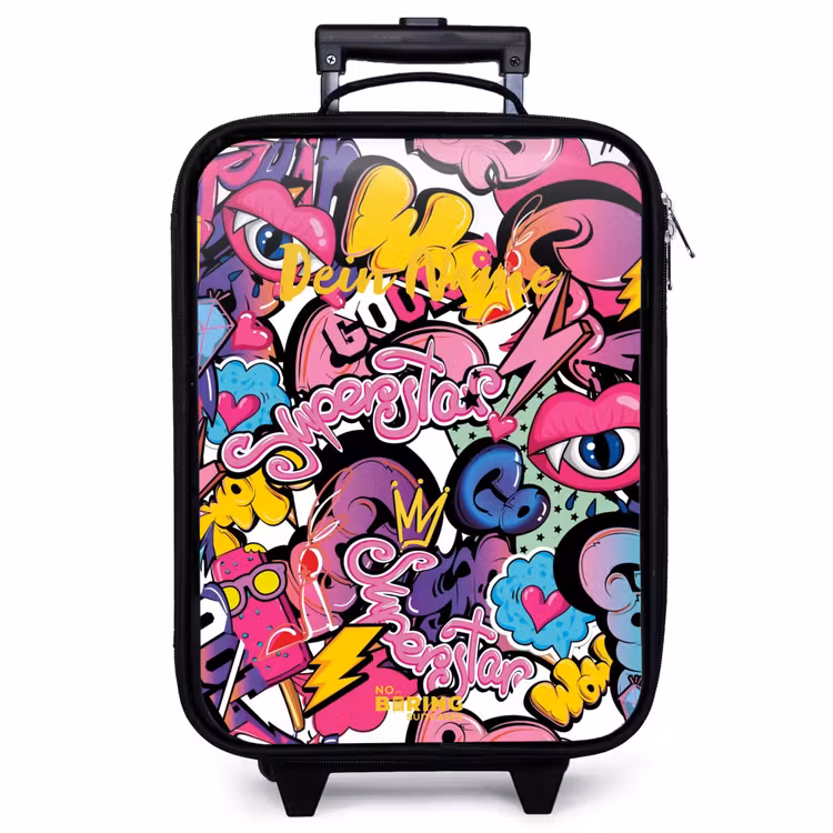 Kinderkoffer - Girly Graffiti — 1