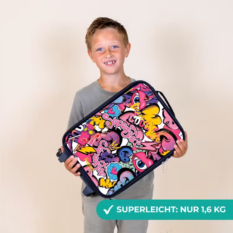 Kinderkoffer - Girly Graffiti — 2